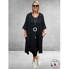 AKH Lang Vest Trixi Zwart